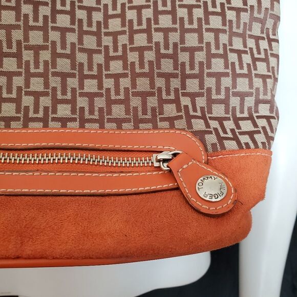 Tommy Hilfiger Brown & Orange Purse - Picture 3 of 11